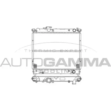 Радиатор охлаждения двигателя AUTOGAMMA SLD 6G 3PCJH 3849640 102341 изображение 0