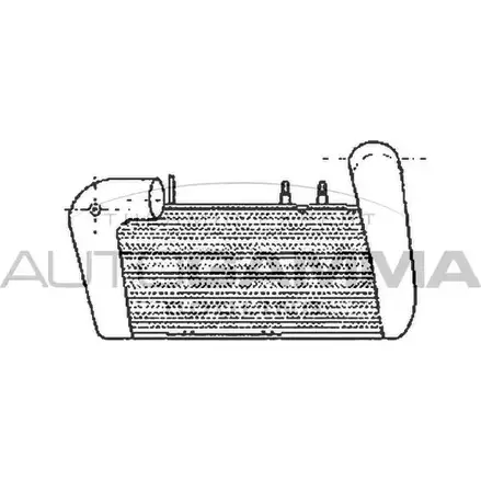 Интеркулер AUTOGAMMA OA735D 0BAUD 5 3849688 102393