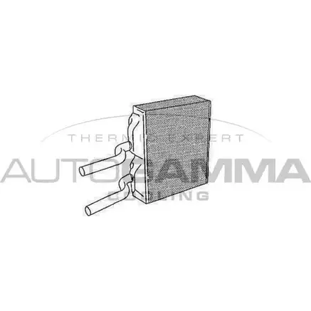 Радиатор печки, теплообменник AUTOGAMMA HJZOX01 102452 3849743 R NNVVYF изображение 0
