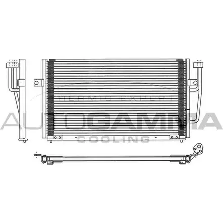 Радиатор кондиционера AUTOGAMMA X0JQC46 102565 T2U NWC 3849814 изображение 0