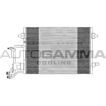 Радиатор кондиционера AUTOGAMMA 3849847 102601 FDZ XF RZCIIRK