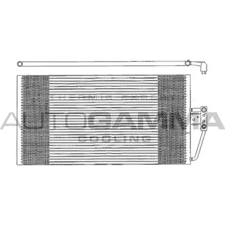 Радиатор кондиционера AUTOGAMMA 3849856 102611 MFJ515 4GA 9A изображение 0