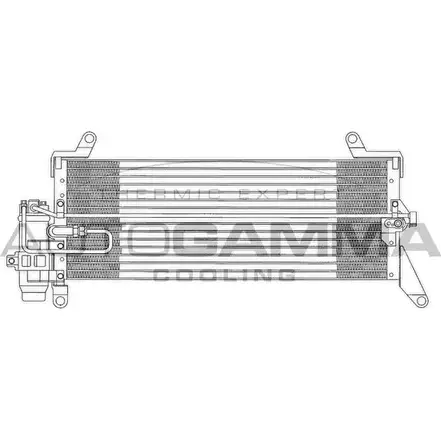 Радиатор кондиционера AUTOGAMMA 3849880 EILWA 102636 W 7LDC изображение 0