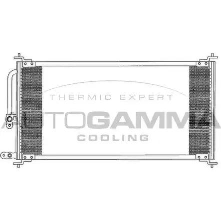 Радиатор кондиционера AUTOGAMMA 3849907 W548 U VT1UT 102664 изображение 0