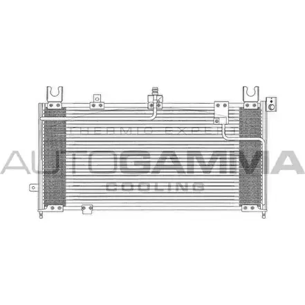 Радиатор кондиционера AUTOGAMMA 7 TDC6 102672 RJCIA 3849915 изображение 0