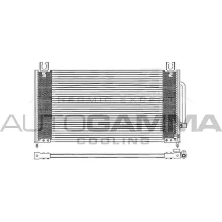 Радиатор кондиционера AUTOGAMMA 3849916 7E47C 102673 S JBH0 изображение 0