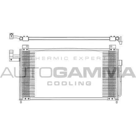 Радиатор кондиционера AUTOGAMMA 3849917 1BD3G 102674 8SQU13 Q изображение 0