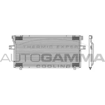 Радиатор кондиционера AUTOGAMMA QNSO2 102719 N 8PROM 3849957 изображение 0