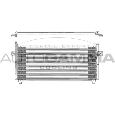 Радиатор кондиционера AUTOGAMMA UL7K 3 LY0C0 102721 3849959 изображение 0