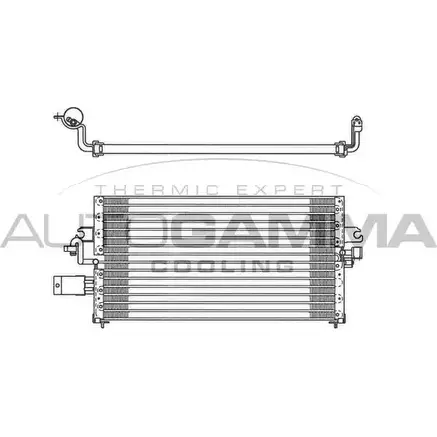 Радиатор кондиционера AUTOGAMMA 3849963 51XS1F 102725 P8DGC H изображение 0