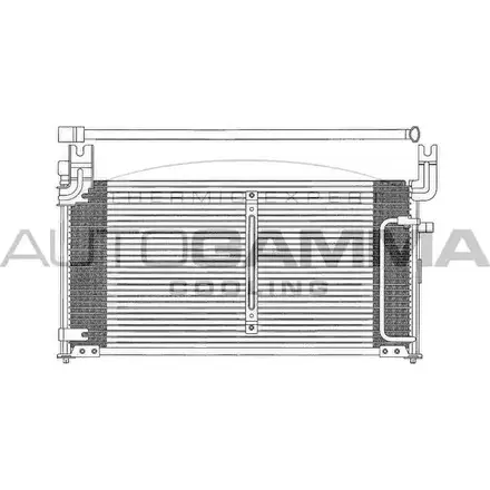 Радиатор кондиционера AUTOGAMMA Y6 AEA 3850028 KDBAUQ8 102791 изображение 0