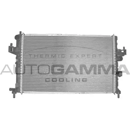 Радиатор охлаждения двигателя AUTOGAMMA 102851 I6GUD8Q 3850084 M 2XK37N