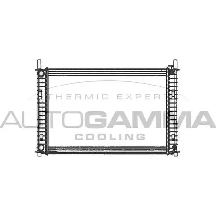 Радиатор охлаждения двигателя AUTOGAMMA 103073 MUTL Z 3850270 0EGFR6O
