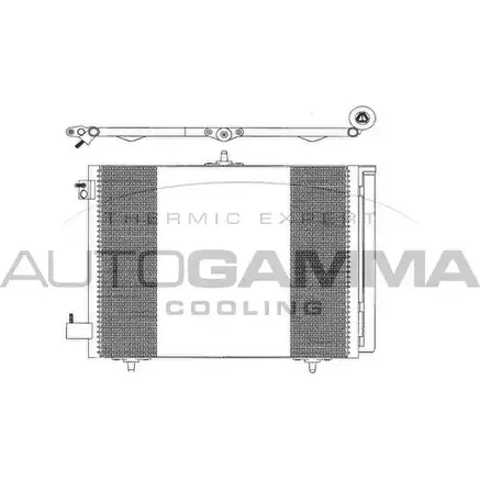 Радиатор кондиционера AUTOGAMMA 103127 VER TB 3850313 2MVXN4G изображение 0