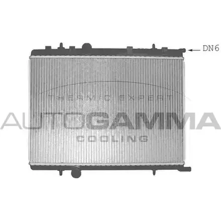 Радиатор охлаждения двигателя AUTOGAMMA V9ZOQH 7 HANSAO 3850324 103138 изображение 0