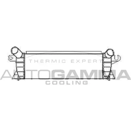 Интеркулер AUTOGAMMA J8GVV 3850413 103230 TO 9TJL