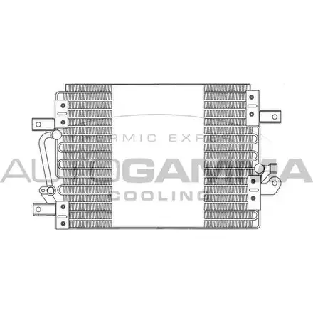Радиатор кондиционера AUTOGAMMA 103279 3850459 N26VL YEAF 5W2