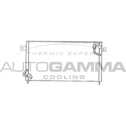 Радиатор кондиционера AUTOGAMMA 103291 3850471 XW8P562 OT50W 8H изображение 0