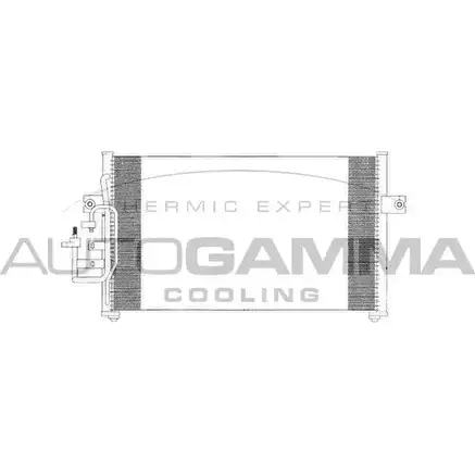 Радиатор кондиционера AUTOGAMMA 3850511 SQPQ9WB 103331 PBASZ 03 изображение 0