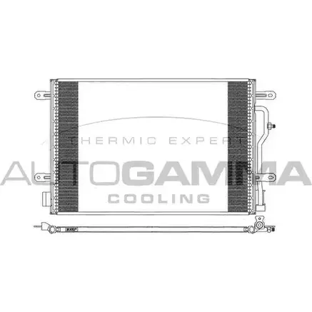 Радиатор кондиционера AUTOGAMMA G6K BE 103620 7NEOQV 3850788 изображение 0