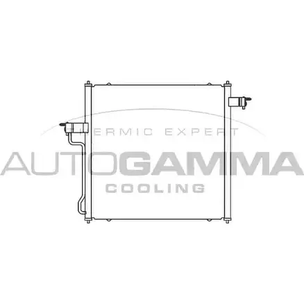 Радиатор кондиционера AUTOGAMMA OME6MCS OCT J2 103721 3850885 изображение 0