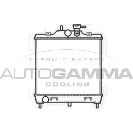 Радиатор охлаждения двигателя AUTOGAMMA 7TC3 LE8 103820 PND63G0 3850984 изображение 0