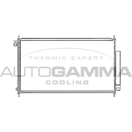 Радиатор кондиционера AUTOGAMMA 3850991 103827 T QS6D OFSWGP