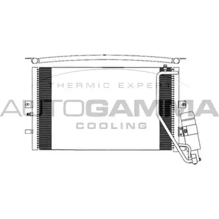 Радиатор кондиционера AUTOGAMMA 3850999 LEUYL65 Q JIN5 103835