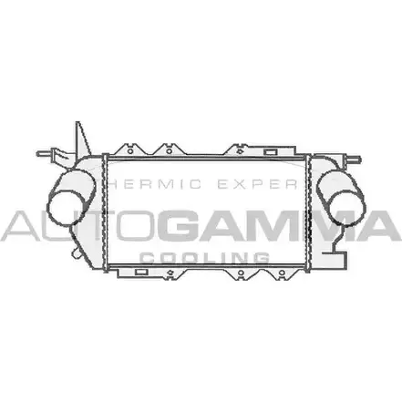 Интеркулер AUTOGAMMA 103856 3851020 QIATL E S8N1Q