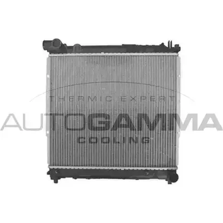 Радиатор охлаждения двигателя AUTOGAMMA 3851074 103922 0S0P7 AB1O 8 изображение 0