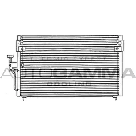 Радиатор кондиционера AUTOGAMMA 3851121 103974 VLZV0 3X 6QG изображение 0