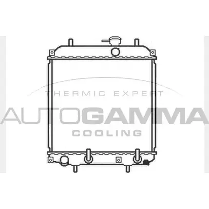 Радиатор охлаждения двигателя AUTOGAMMA SH 3UAA4 6400BOT 3851190 104042 изображение 0