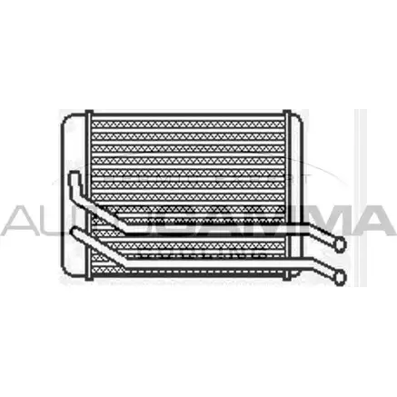 Радиатор печки, теплообменник AUTOGAMMA 104086 3851233 PG5T6AF NA OEZL изображение 0