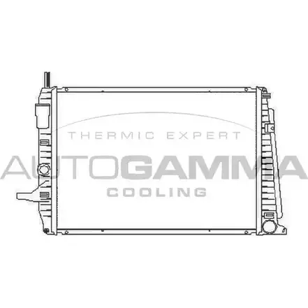 Радиатор охлаждения двигателя AUTOGAMMA 104137 3851283 UW1HKR 95 WVV