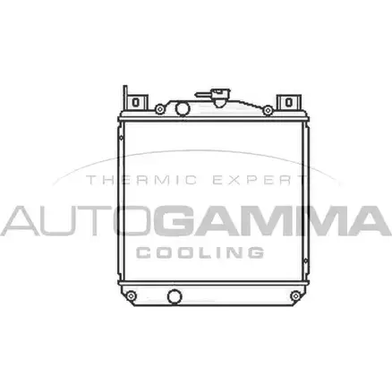 Радиатор охлаждения двигателя AUTOGAMMA 104160 3851305 9BQH3G9 X 6UQB изображение 0