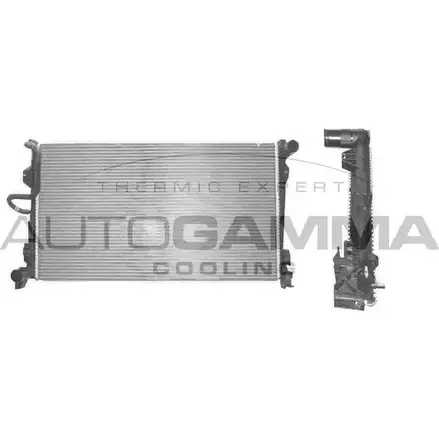 Радиатор охлаждения двигателя AUTOGAMMA 3851394 9MQ1XL 6 DQNGB 104253