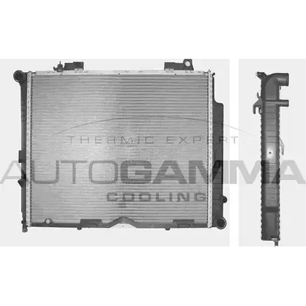 Радиатор охлаждения двигателя AUTOGAMMA 104317 N55USL6 06C QE 3851457