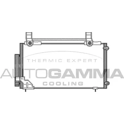 Радиатор кондиционера AUTOGAMMA 105072 BQ0BBF 3852149 DLIH G