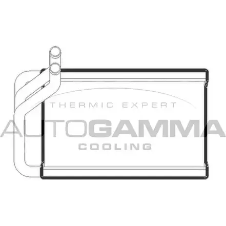Радиатор печки, теплообменник AUTOGAMMA MOWLZ 105278 3852343 EZF P4X