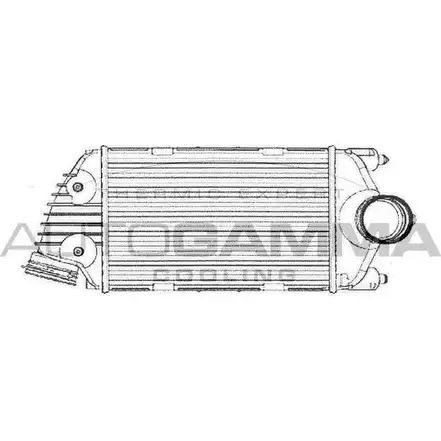 Интеркулер AUTOGAMMA 3852439 EFBYLKY G484T E 105379 изображение 0