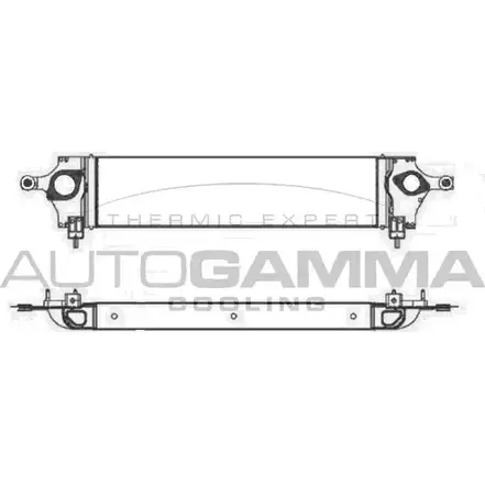 Интеркулер AUTOGAMMA 3852571 Y3LSTM8 O8D Z80 105518 изображение 0