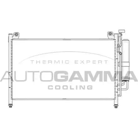 Радиатор кондиционера AUTOGAMMA 3852598 G48T 3T 105546 HYPZ1HX