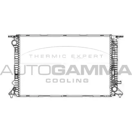 Радиатор охлаждения двигателя AUTOGAMMA N0RUK KTQ 64B 105611 3852662