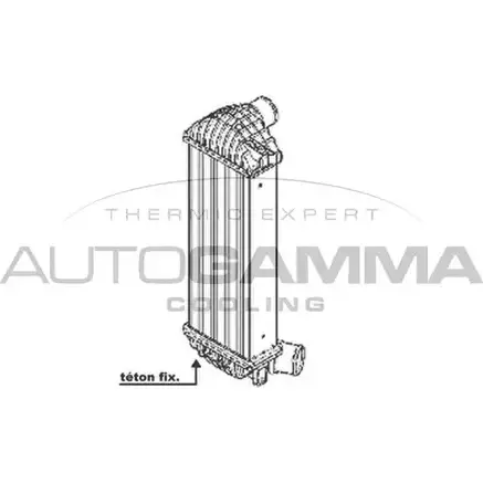 Интеркулер AUTOGAMMA 8P9GC B 105673 3852720 R5JQ3N7