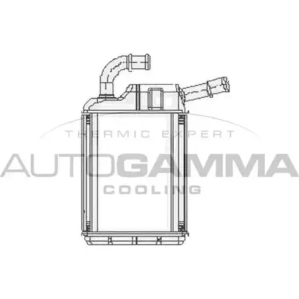Радиатор печки, теплообменник AUTOGAMMA 105773 MJZT5 3852809 INIO5 D7