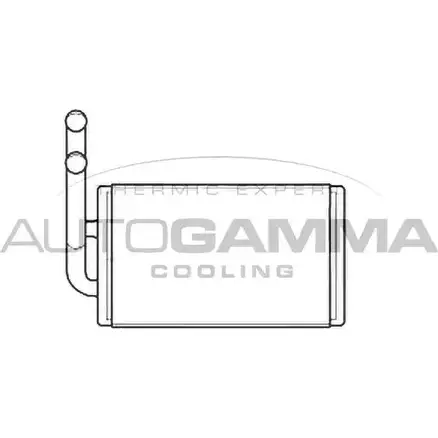 Радиатор печки, теплообменник AUTOGAMMA 3852953 73 HTY 105925 R3WUQJ изображение 0