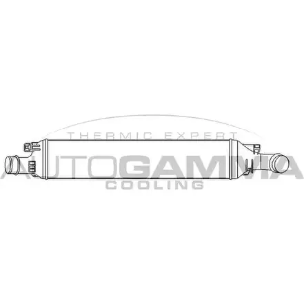 Интеркулер AUTOGAMMA NOJUS62 105943 IH TF18 3852971