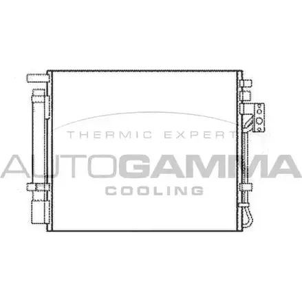 Радиатор кондиционера AUTOGAMMA 3853009 EHXXP OI FJCE 105982 изображение 0