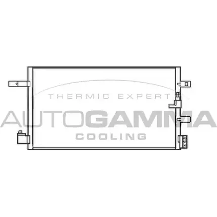 Радиатор кондиционера AUTOGAMMA 3853307 ILQE2QX BT A60 107287 изображение 0