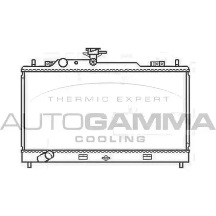 Радиатор охлаждения двигателя AUTOGAMMA L4 SYPOA RWERL 3853444 107426